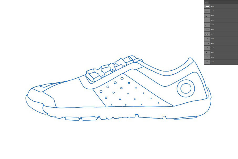 multiple clipping path