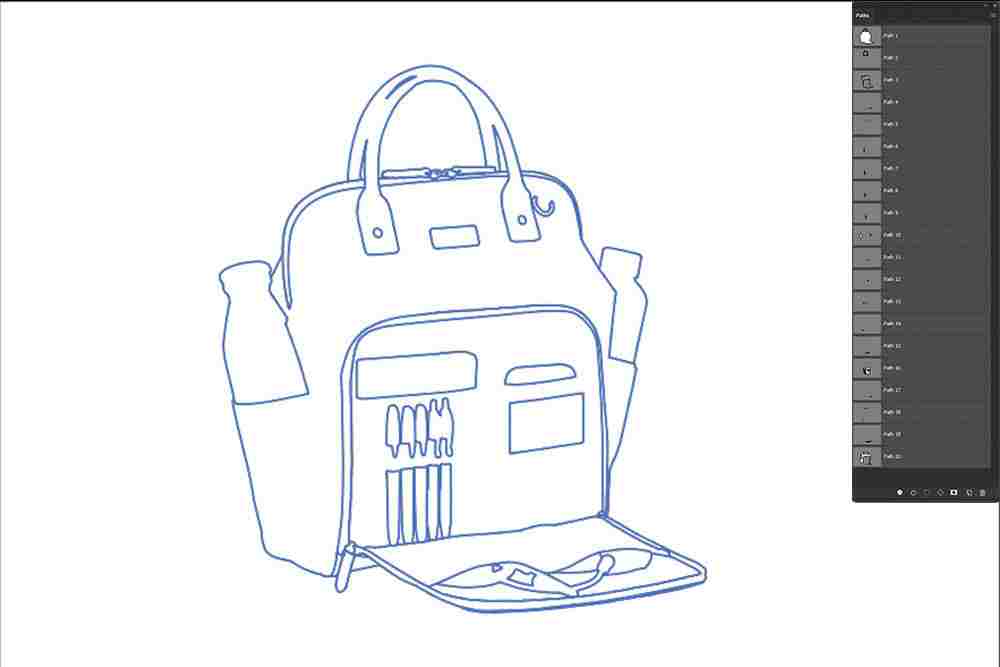 multiple clipping path